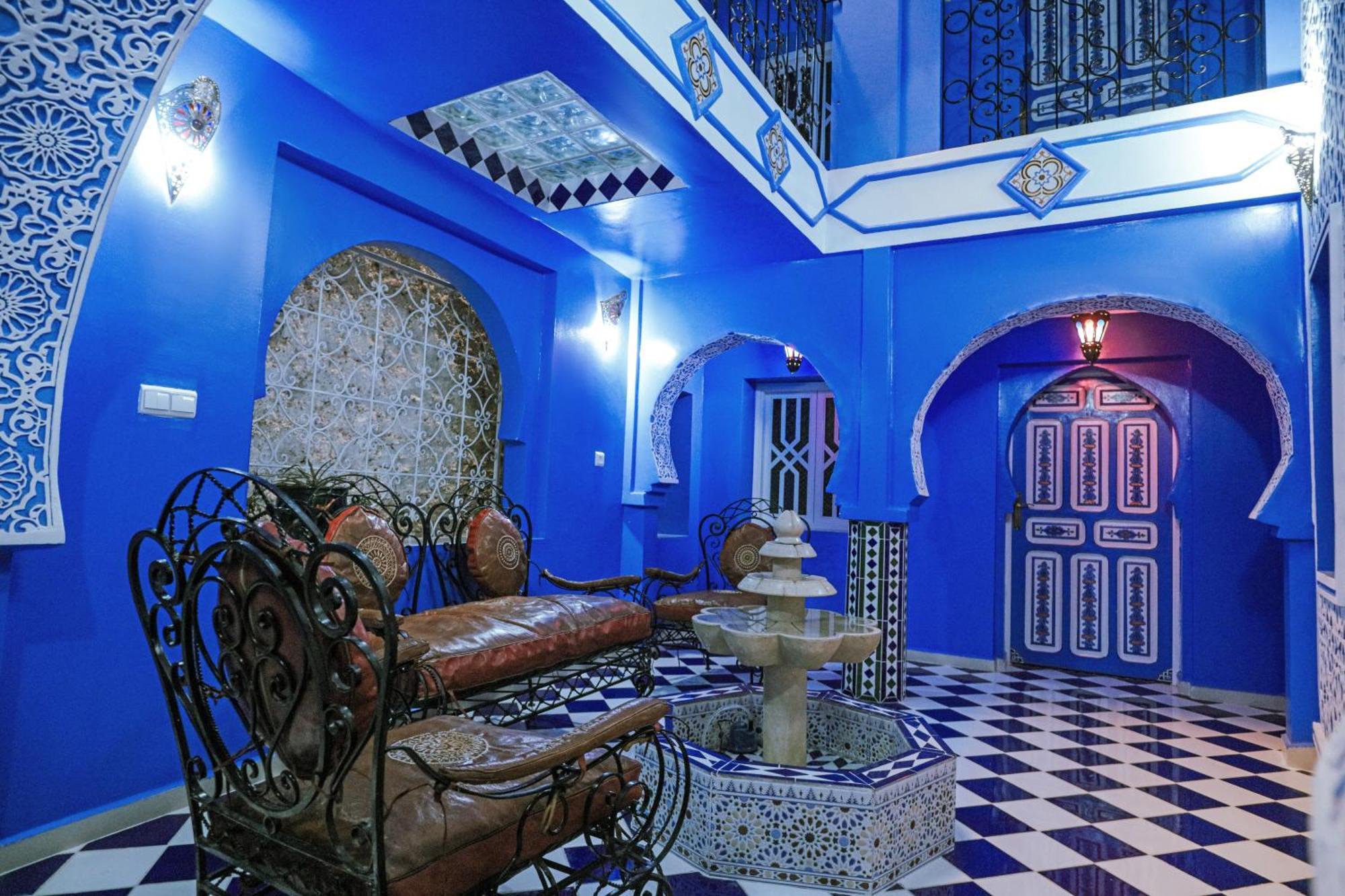Riad Chengli 蓝城里 Chefchaouen Exteriör bild