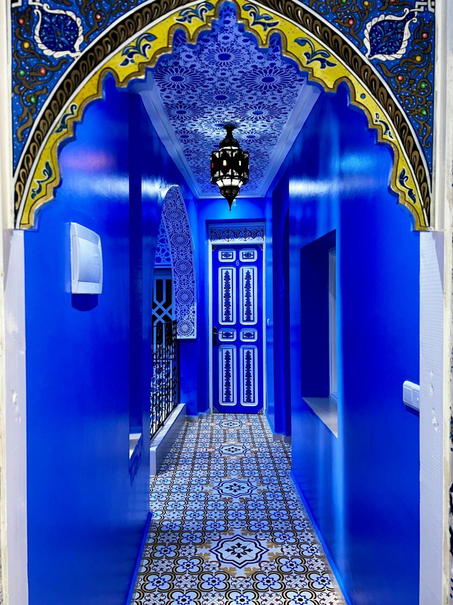 Riad Chengli 蓝城里 Chefchaouen Exteriör bild